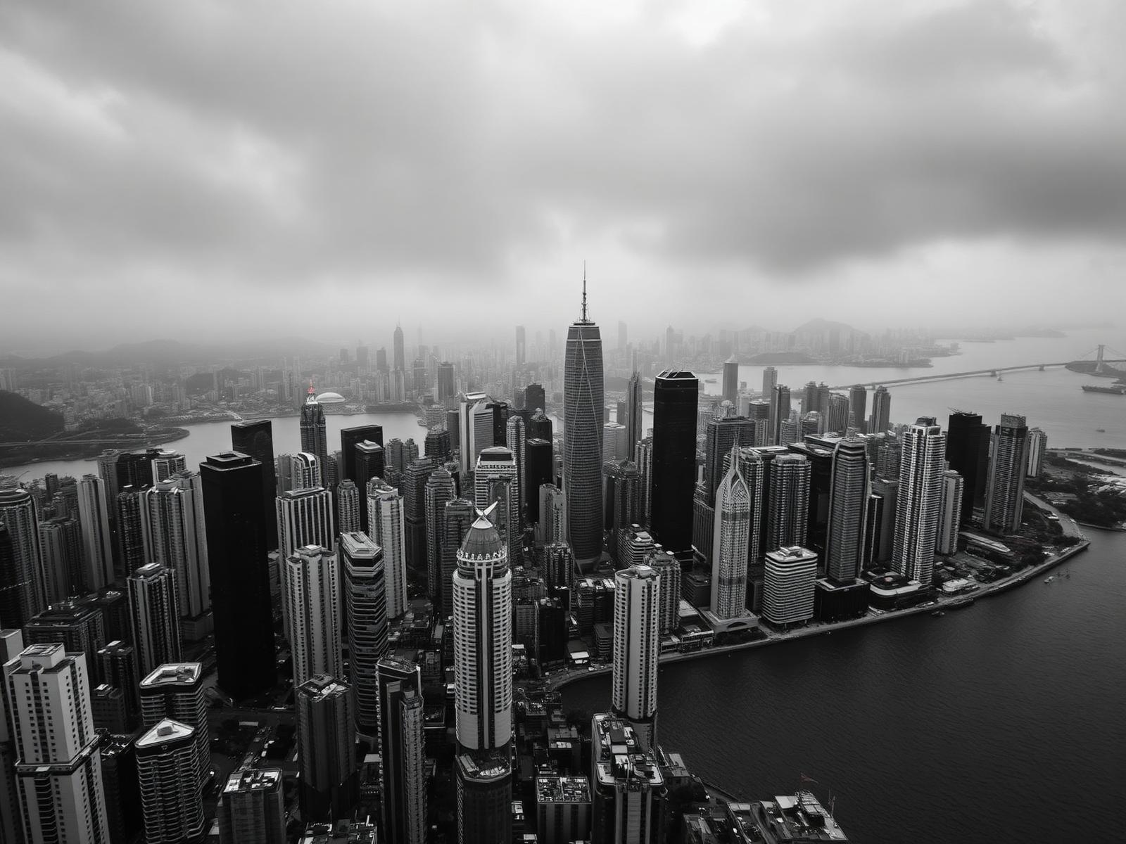 Hong Kong skyline representing Maison's cross-border referral network